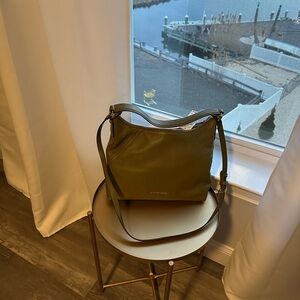 Beautiful green crossbody MK bag